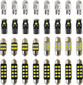 Yoper LED Bulbs Light Car Kit Set T10 28mm 31mm 42mm Festoon