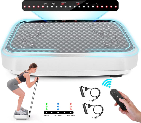 Tawom 2025 Upgrade Vibration Plate: Turbocharge Lymphatic Drainage