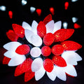 C9 Christmas String Lights 2-Pack 66FT - Red and White Holiday Set