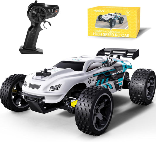 Tecnock RC Car: 20 KM/H Offroad Buggy, 50-Min Playtime