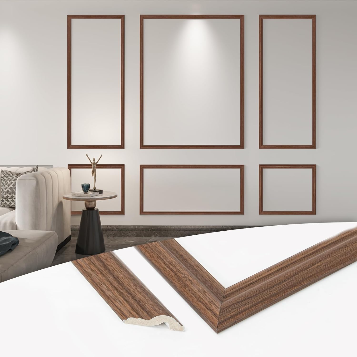 Transform Your Space with Art3d Pre-Cut Wall Molding Set