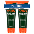 Mando Whole Body Deodorant For Men - Invisible Cream 72 Hour Odor