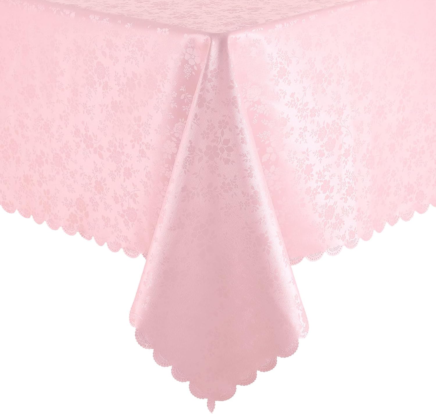 Smiry Rectangle Table Cloth - Elegant Waterproof Vinyl Cover