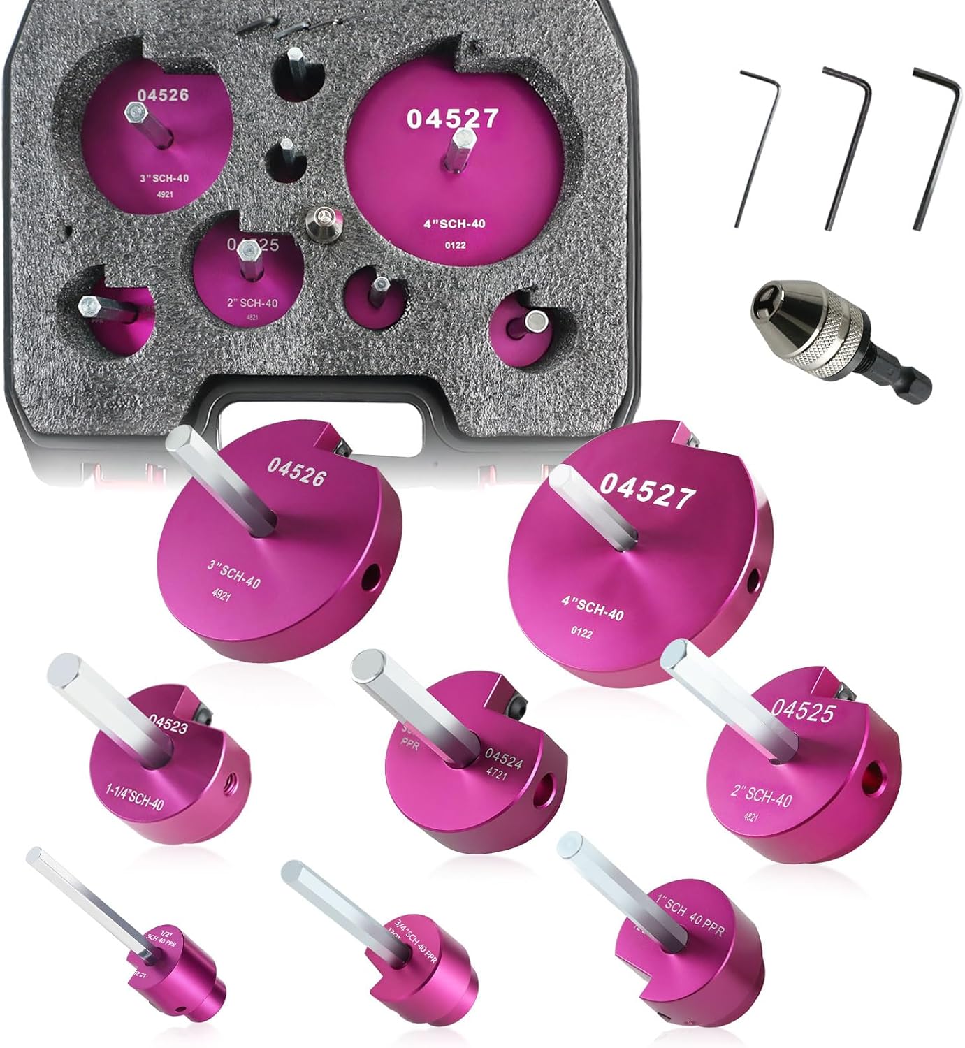 Lumlazni PVC Pipe Reamer Kit: Essential Tool for Plumbing