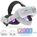 12000mAh Fast-Charging Battery Head Strap for Meta Quest 3/3S