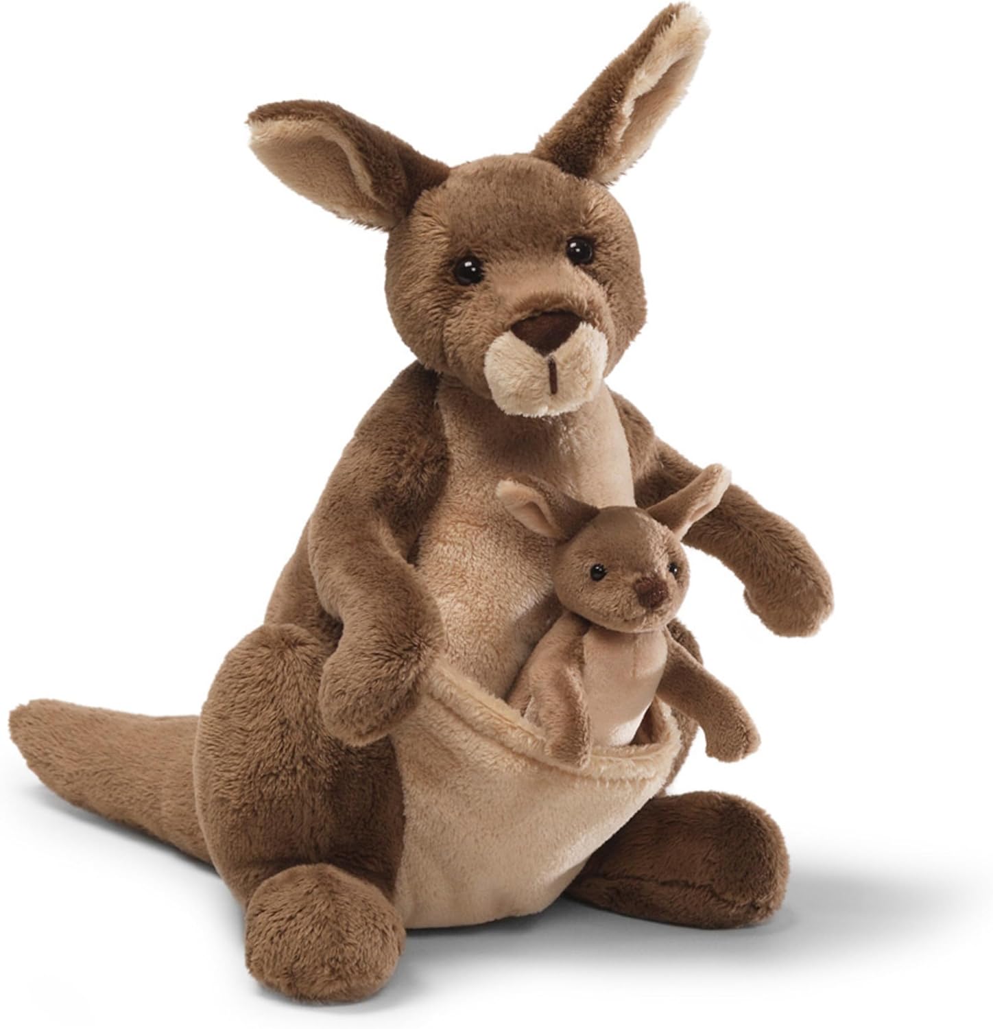 GUND Jirra Kangaroo Plush with Removable Joey for Kids