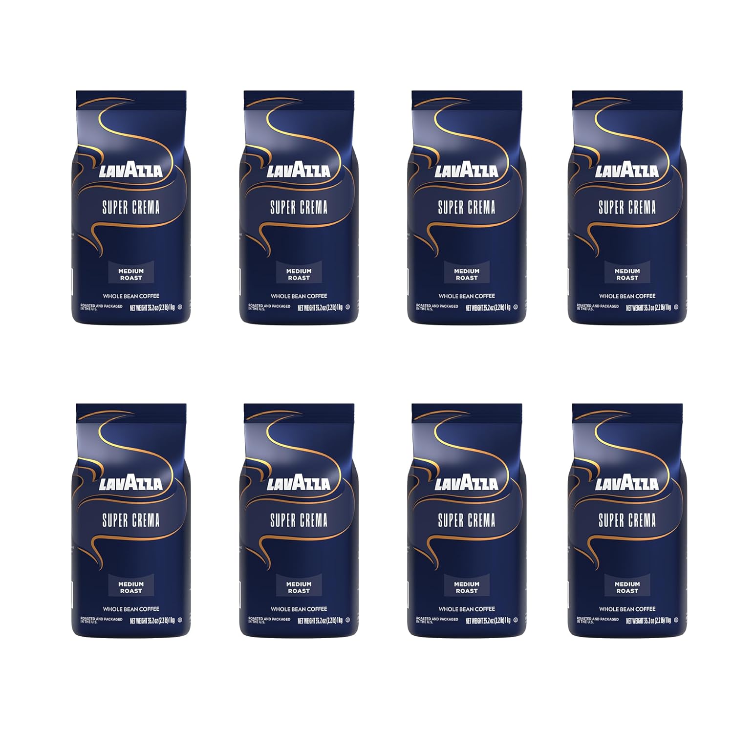 Lavazza Super Crema Whole Bean Coffee for Perfect Espresso