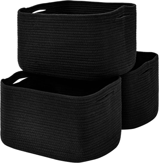 Large Storage Baskets for Organizing Shelves and More