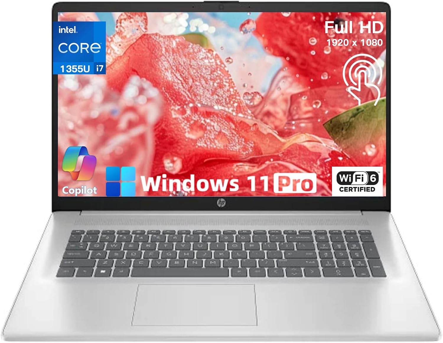 HP 15.6in Touchscreen Laptop with Intel i7 and 64GB RAM