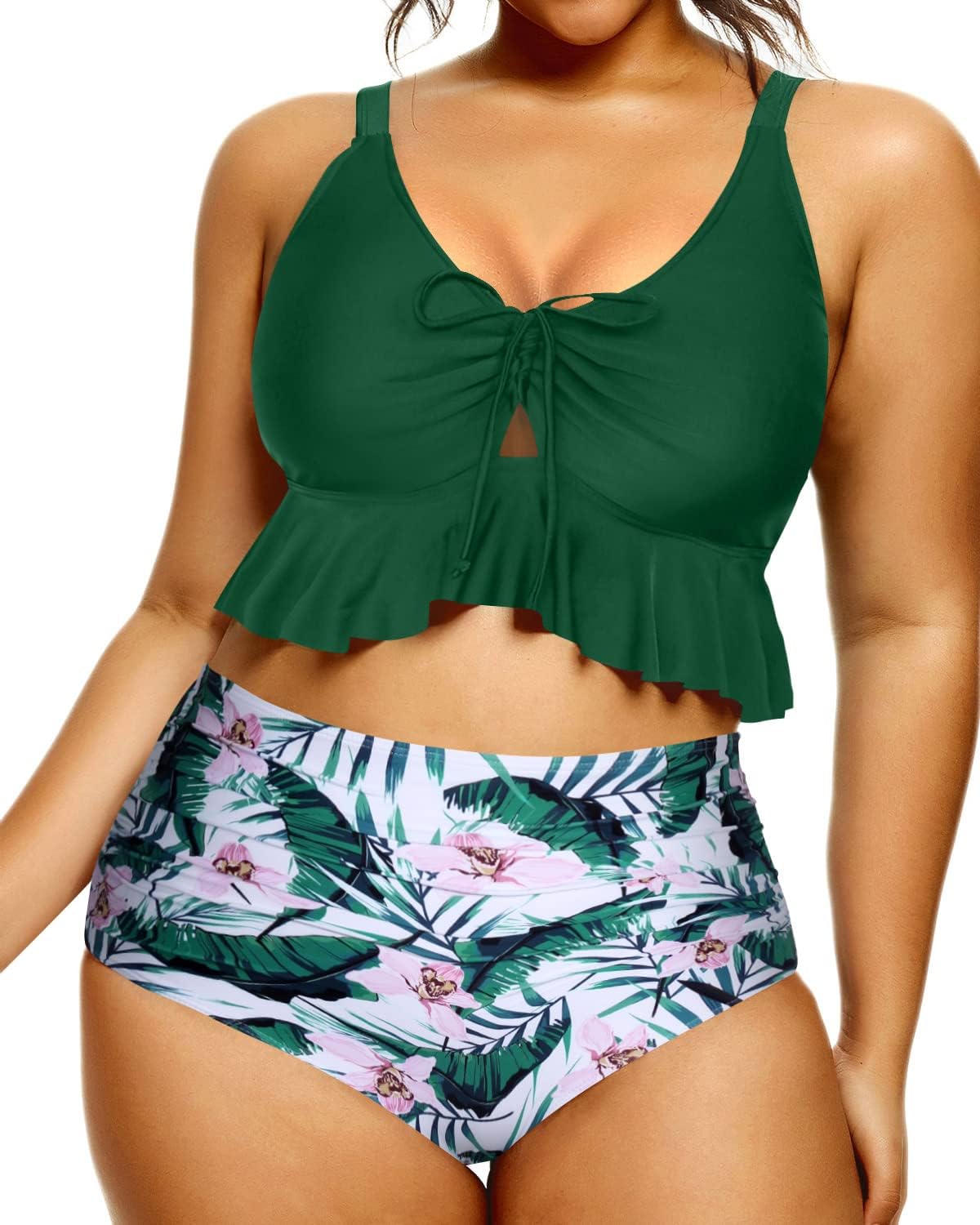 Daci Women Plus Size Two Piece Swimsuits for Comfort and Style