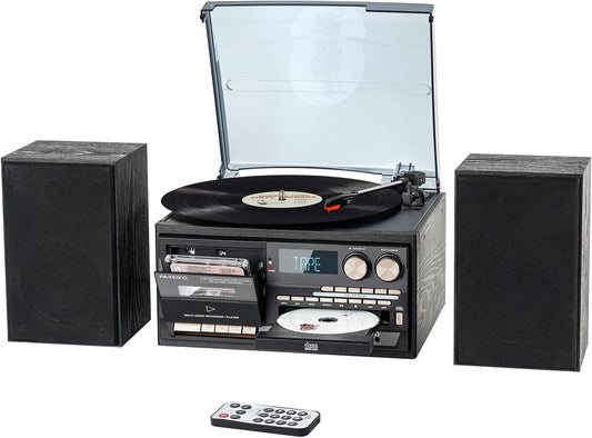 10 in 1 Vintage Record Player by Pareiko: A Retro Delight