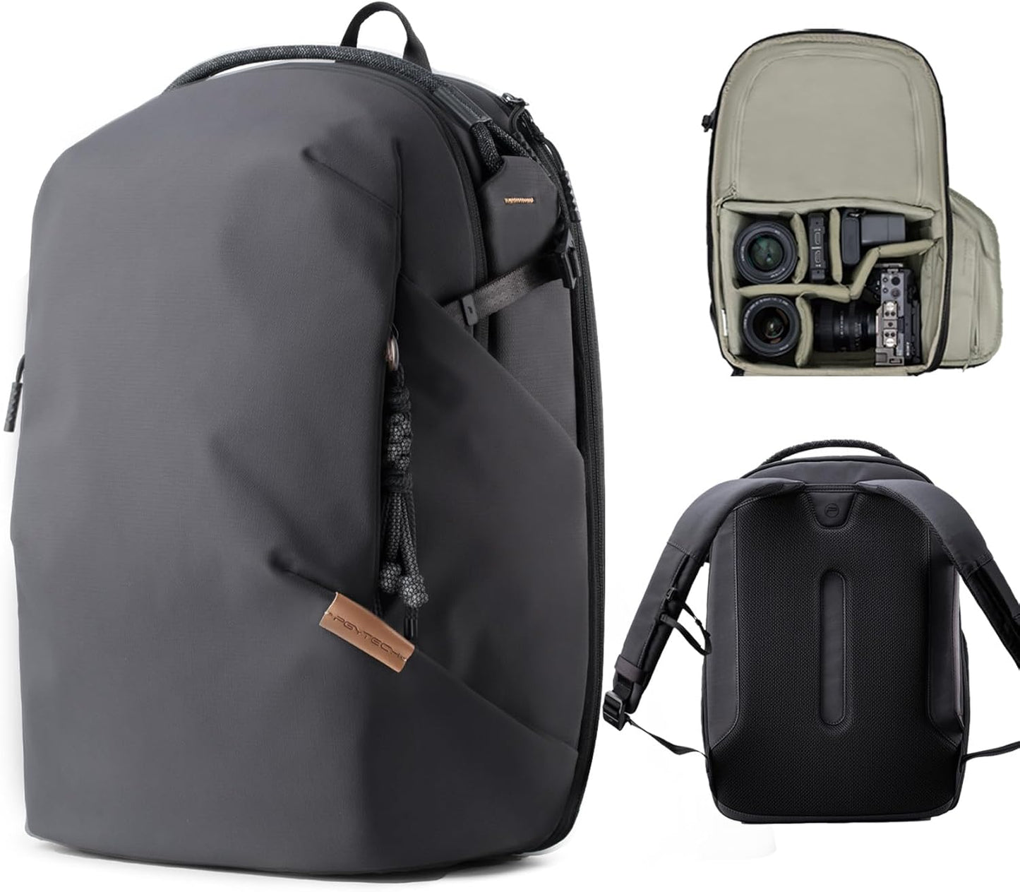 PGYTECH OneGo Lite Camera Backpack: Water-Resistant 22L Bag