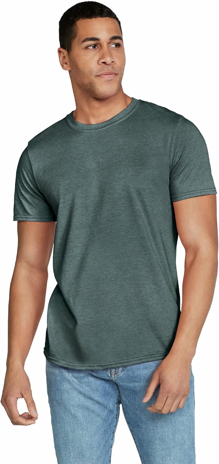 Gildan Adult Softstyle Cotton T-Shirt Multipack for Comfort