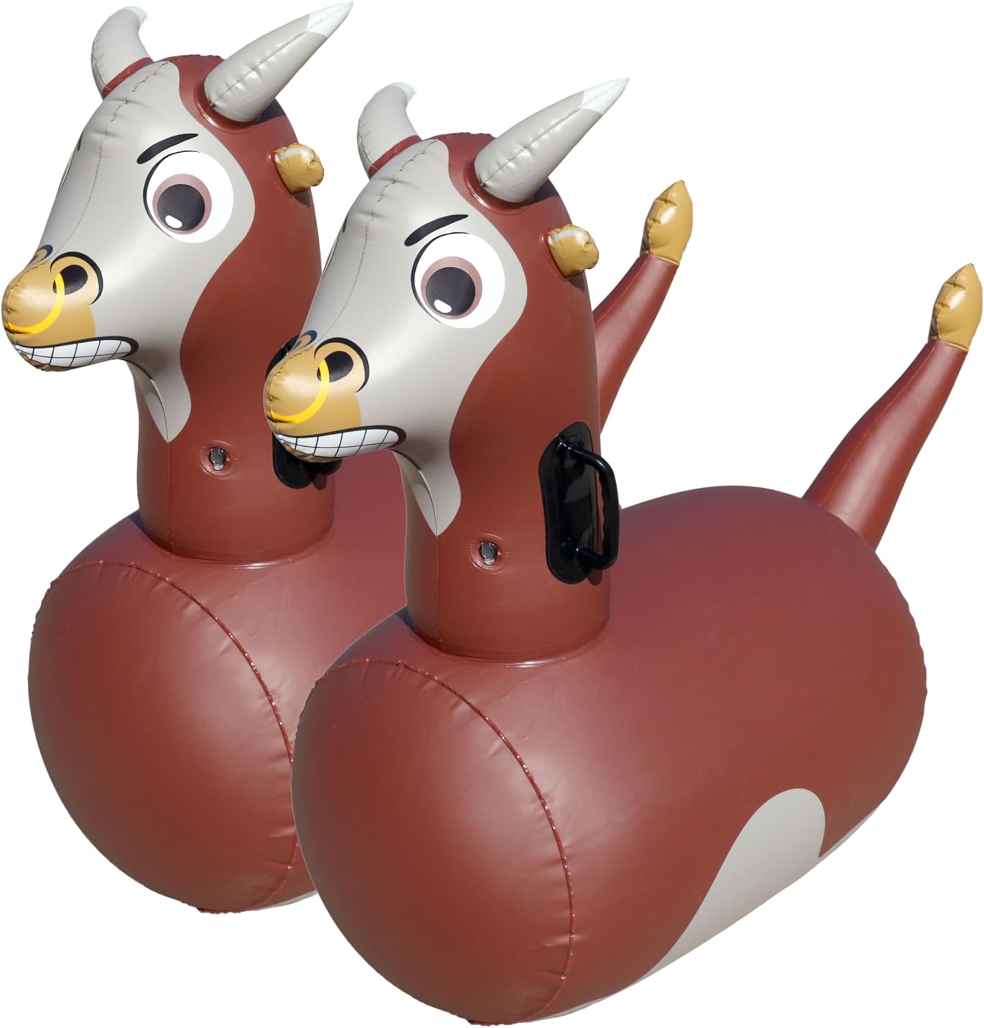 Hearthsong Hop N Go Inflatable Bull Riding Bouncy Toys for Kids
