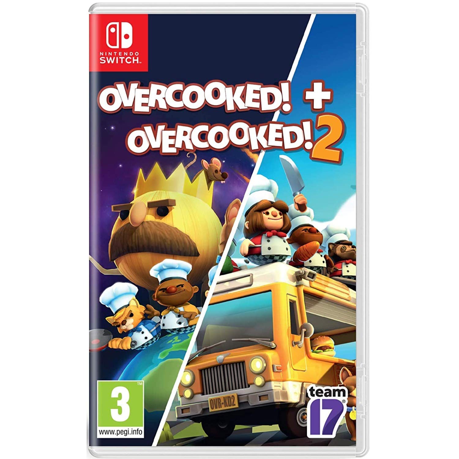 Overcooked 1 & 2 Special Edition for Nintendo Switch - Fun Co-op Chaos