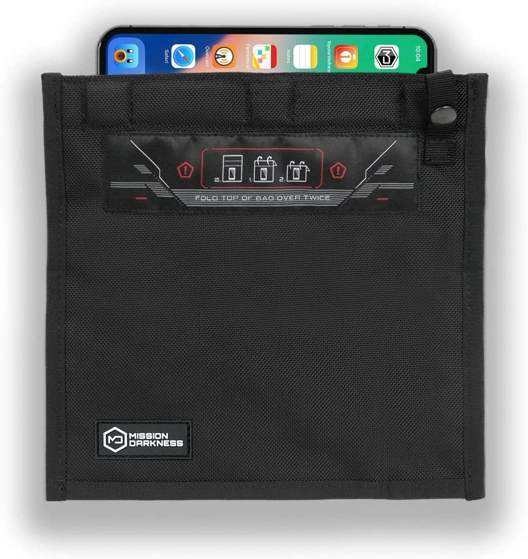 Mission Darkness NeoLok Faraday Bag for Phones - Secure Protection