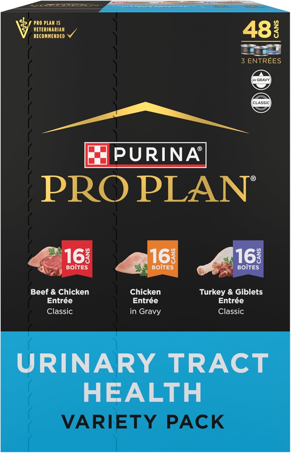 Purina Pro Plan Urinary Cat Food Wet Variety Pack for Health