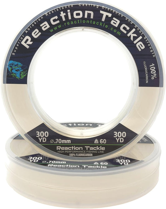 100% Pure Fluorocarbon Fishing Line - High Strength & Durable