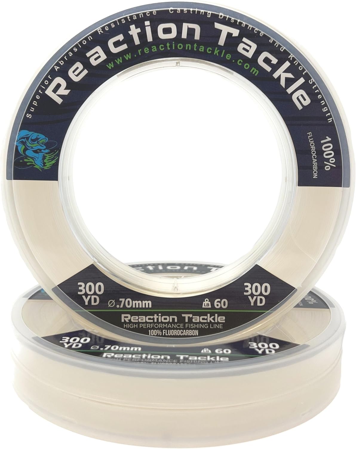 100% Pure Fluorocarbon Fishing Line - High Strength & Sensitivity