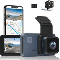 2K Dash Cam WiFi Front and Rear Dash Camera - Clear 1296p Night Vision