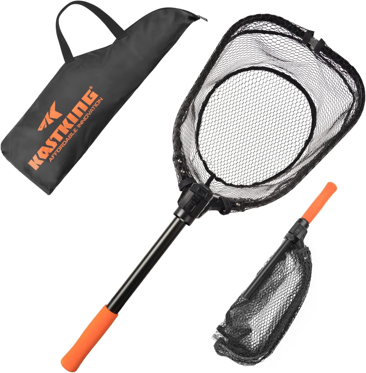 KastKing Brutus Foldable Fishing Net - Soft Handle, 44lbs Capacity