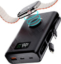 pzoz 20000mAh Portable Power Bank with Apple Watch Wireless Charger