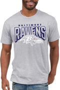 Baltimore Ravens Unisex Adult Bold Logo Short Sleeve T-Shirt