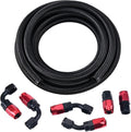EVIL ENERGY 6AN Fuel Line Kit - 10ft Braided Nylon Fuel Hose