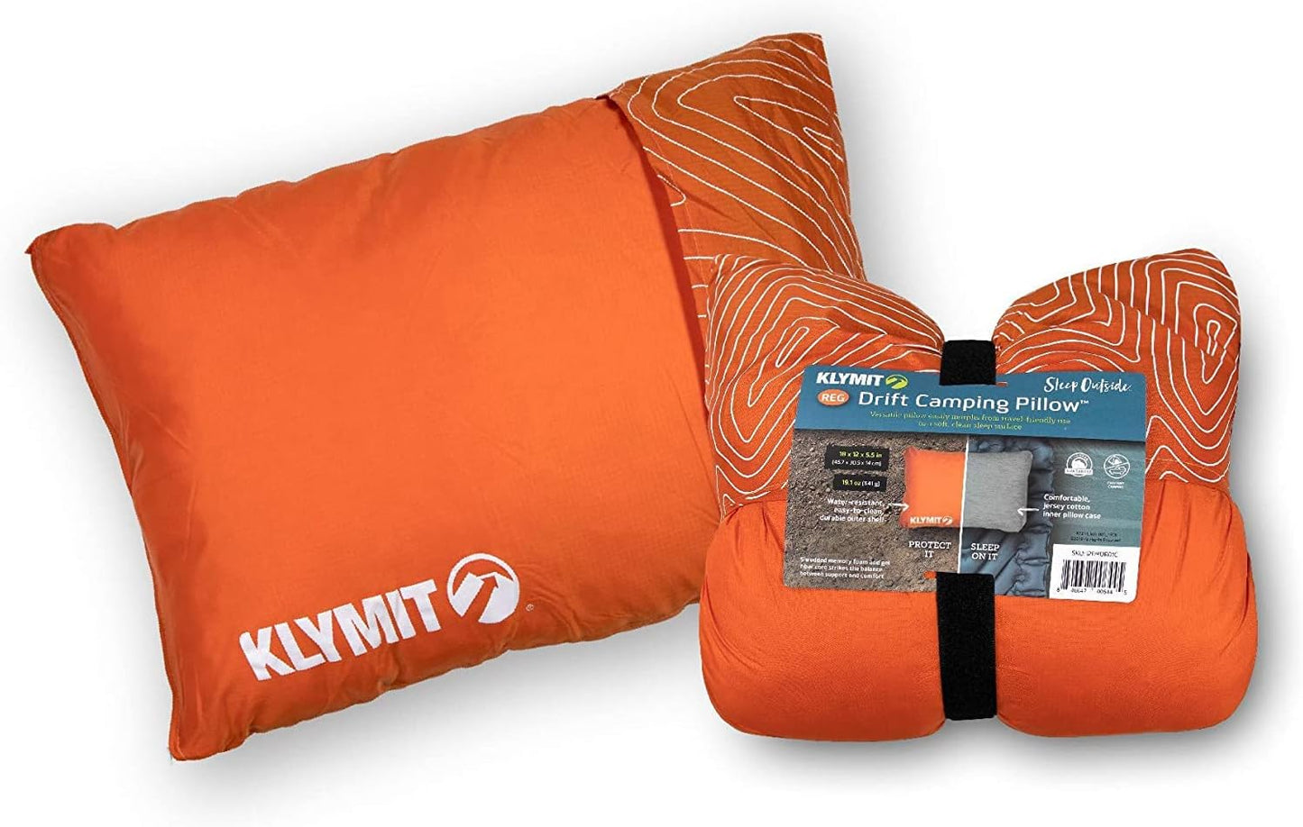 Klymit Drift Camping Pillow for Outdoor Comfort and Travel