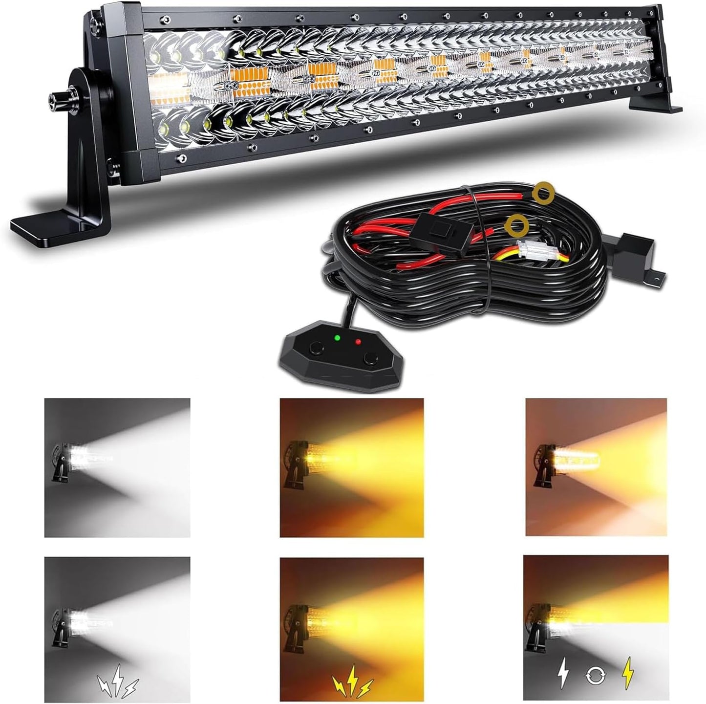 22 Inch 120W LED Light Bar for Offroad Truck and SUV Use
