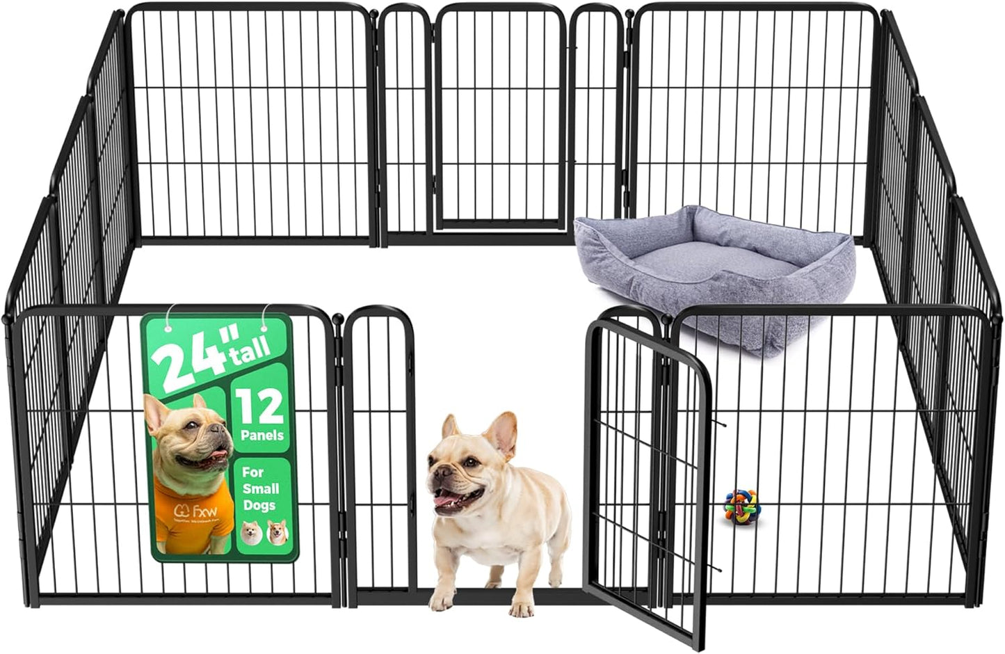 FXW Homeplus Unleashed Indoor Dog Playpen for Safe Play