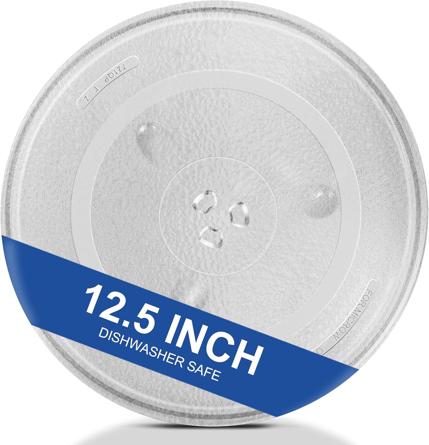 12.5 Thickened Microwave Glass Plate for Samsung LG GE - Premium Replacement