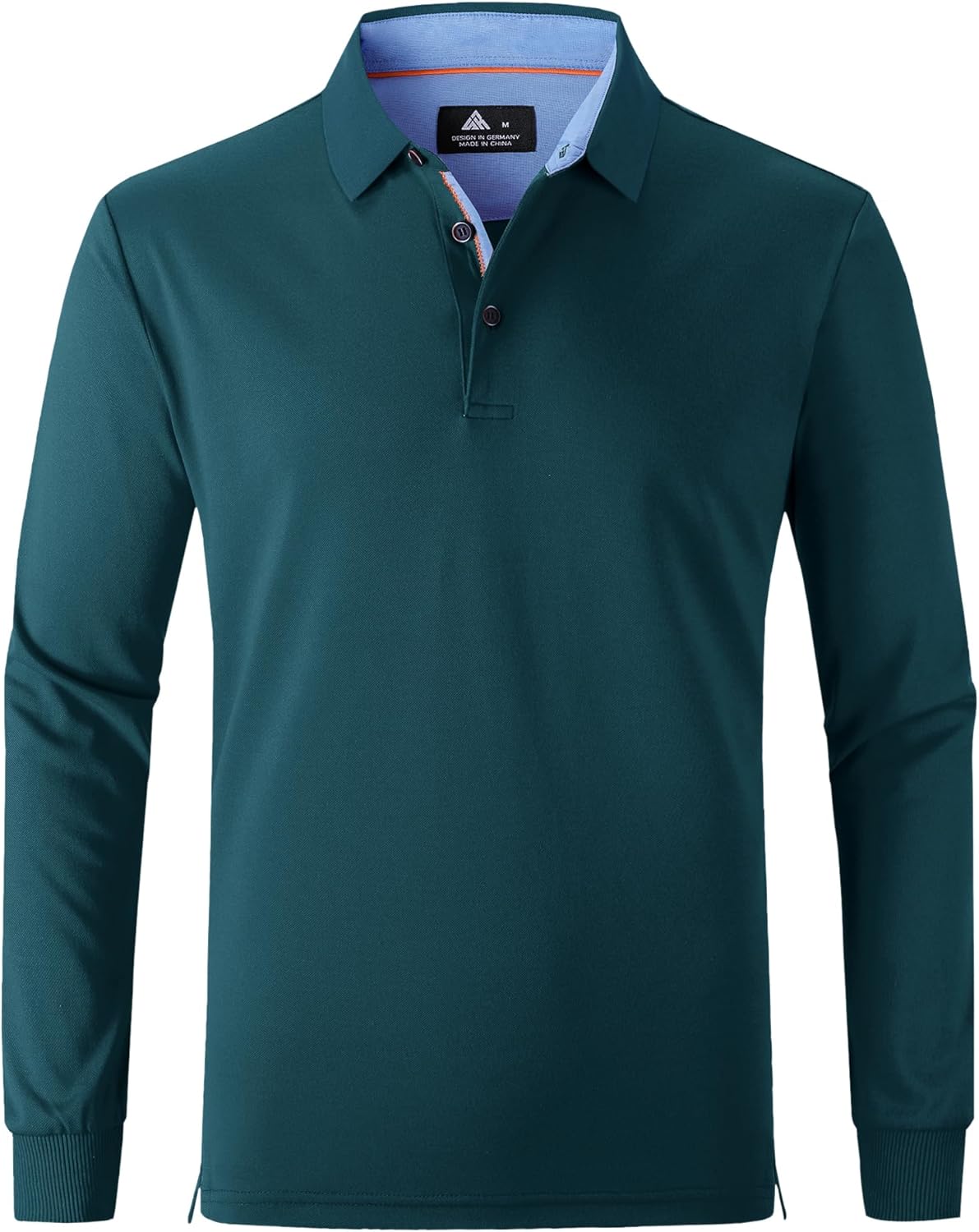 SWISSWELL Long Sleeve Polo Shirts for Men - Stylish Performance Wear