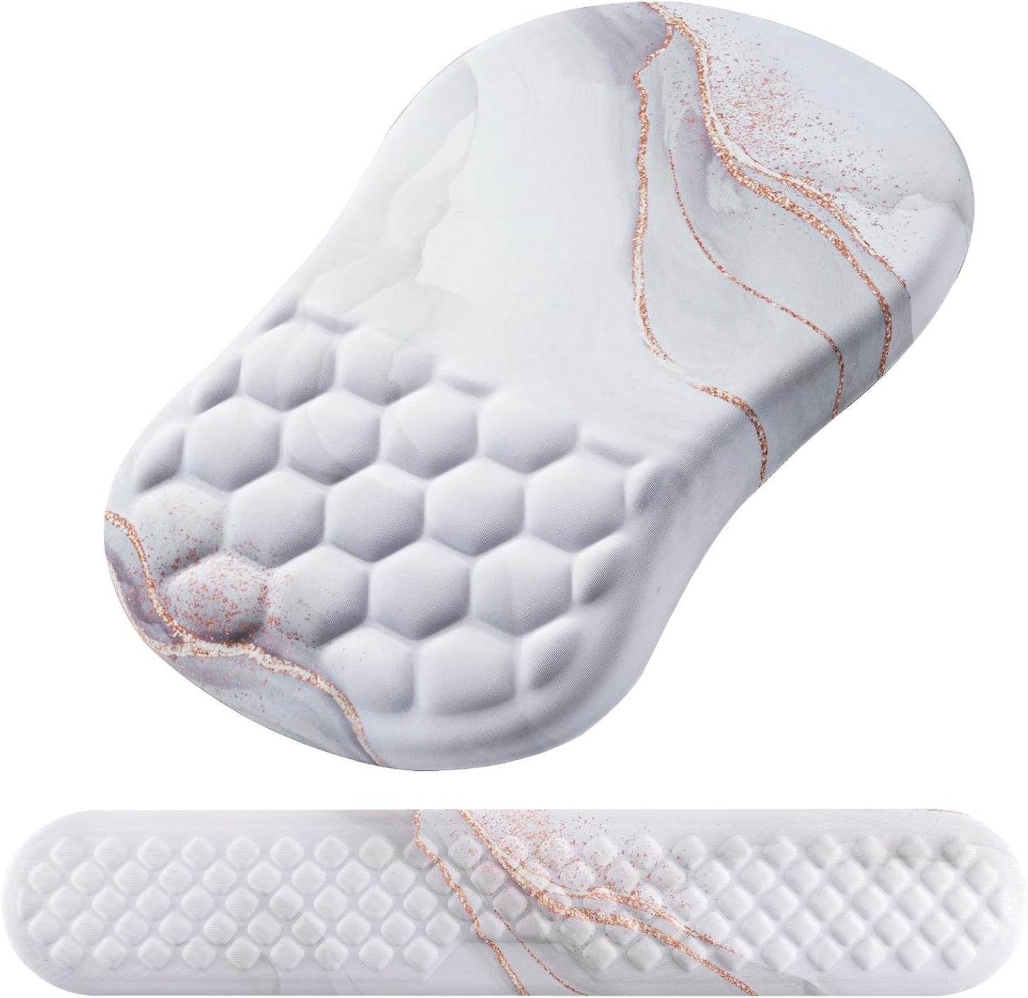Laokiiy Ergonomic Wrist Support Combo - Easy Typing, Pain Relief