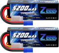 Zeee 11.1V 5200mAh 3S Lipo Battery with EC5 Connector - Reliable Power