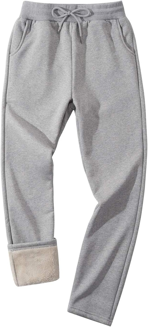 Gihuo Men's Winter Fleece Pants for Active Comfort and Style