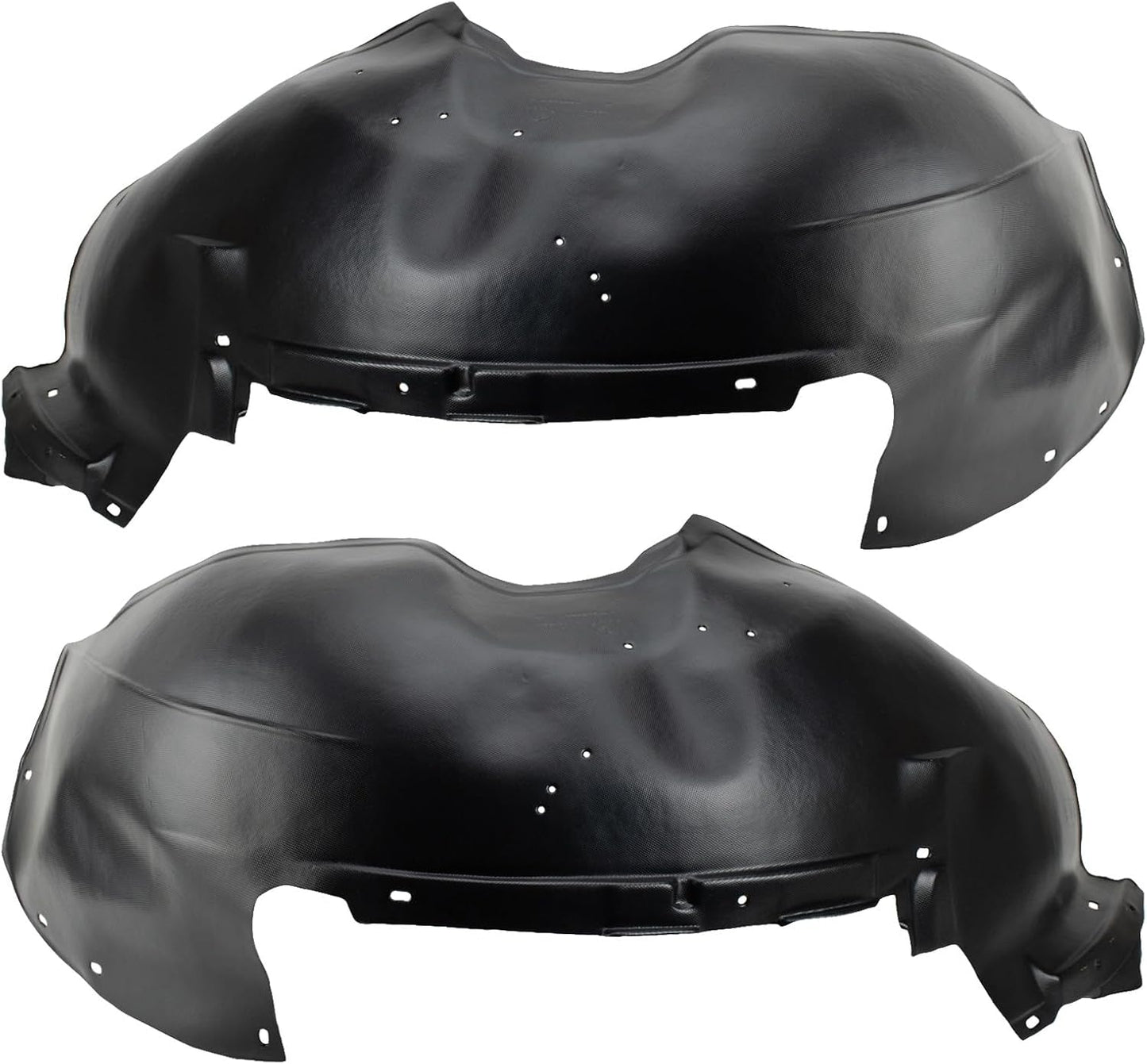 TRQ Front Inner Fender Liner Set for 2001-2006 Chevrolet Models