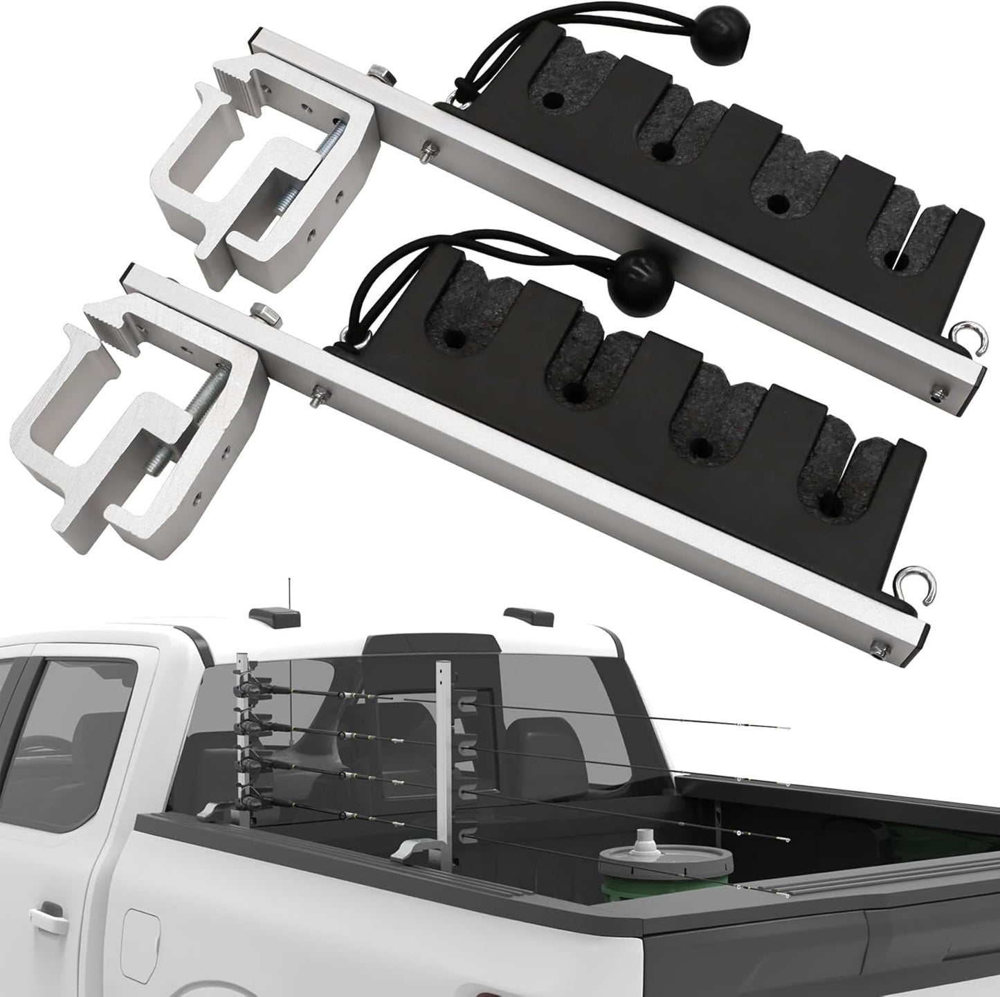 Securely Store Your Fly Rod with SPIRRELAB Clamp-On Holder