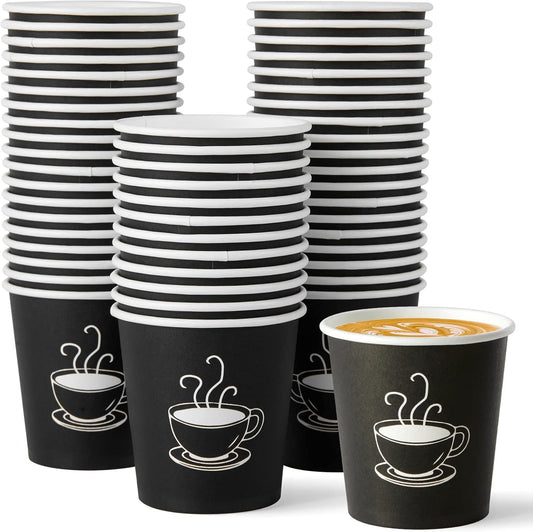 600 Pack 4 oz Paper Cups | Disposable Hot/Cold Cups
