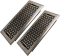 4x10 in Heavy Duty Walkable Floor Register 2 Pack - Boston Design
