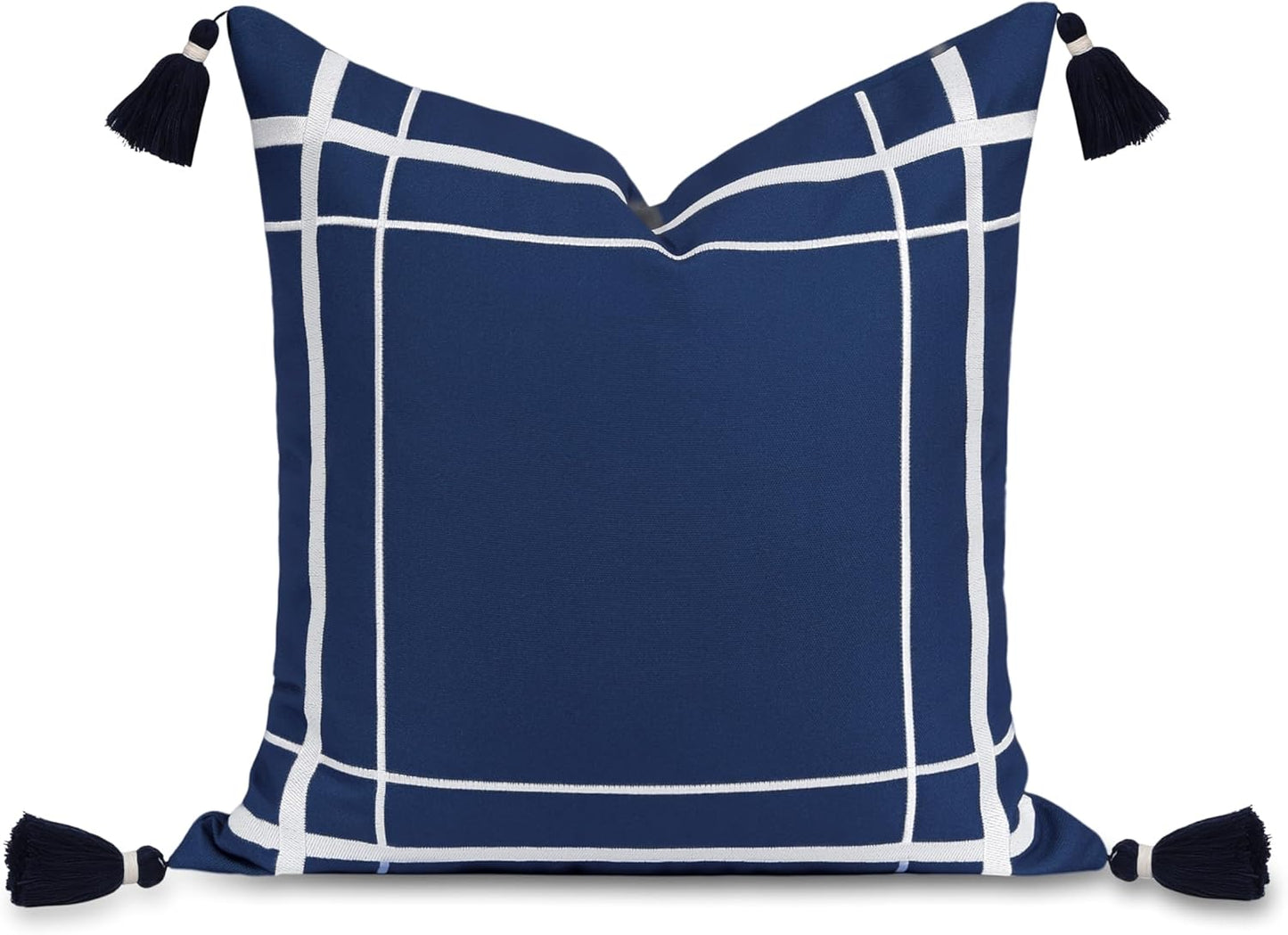 Hofdeco Premium Coastal Throw Pillow Cover for Indoor Outdoor Use