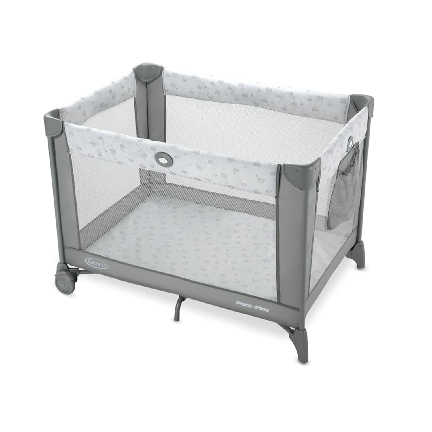 Graco Reign Pack n Play: Compact Fold, Mesh Storage