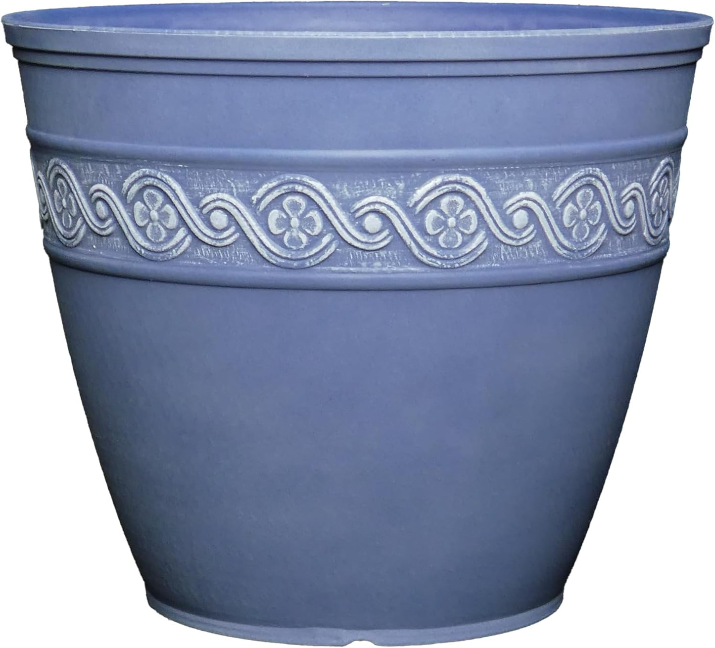 Classic Home and Garden Corinthian Resin Planter Pot for Plants