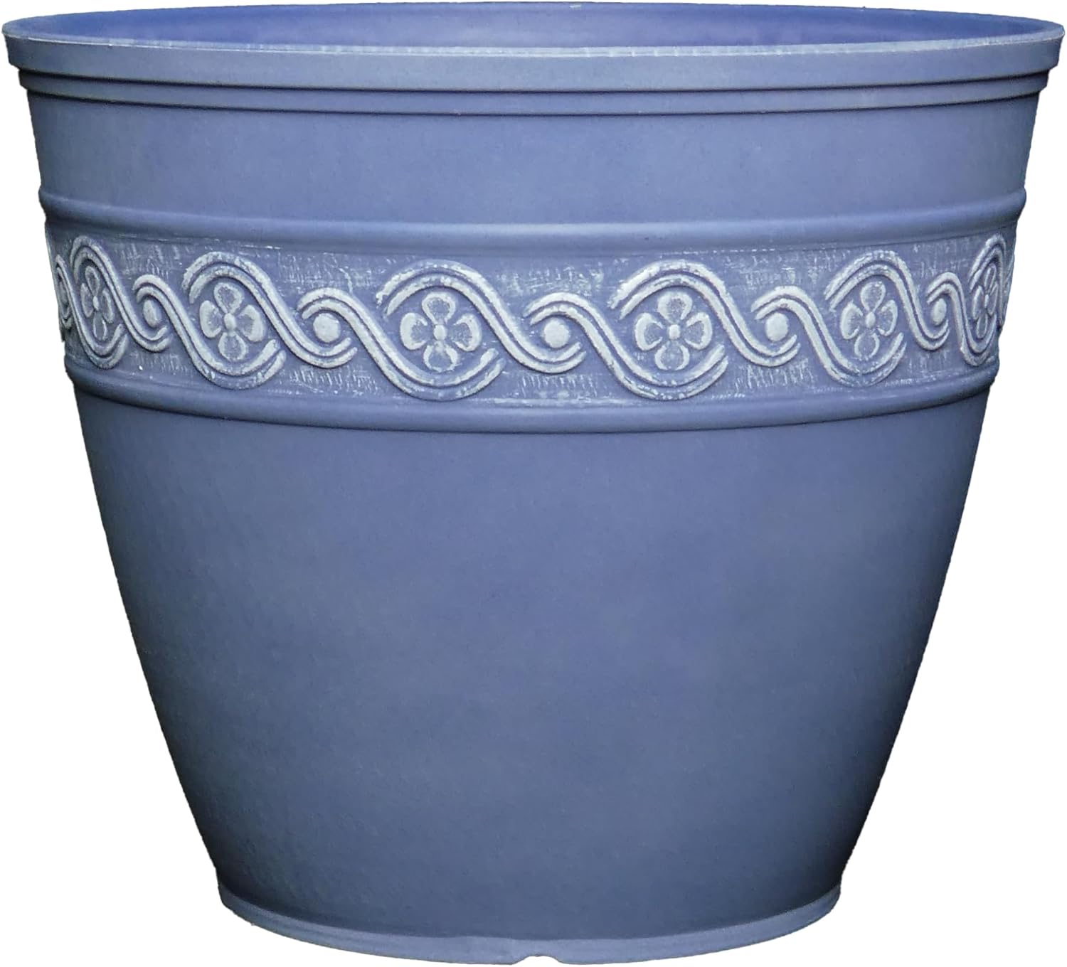 Classic Home and Garden Corinthian Resin Planter Pot for Plants