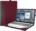 Laptop Case Cover for Dell Pro 16 Plus - Slim PU Sleeve (Wine red)