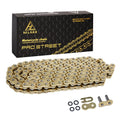 520 Motorcycle Chain 120 Links O-Ring Heavy Duty Drive Chain - Durable