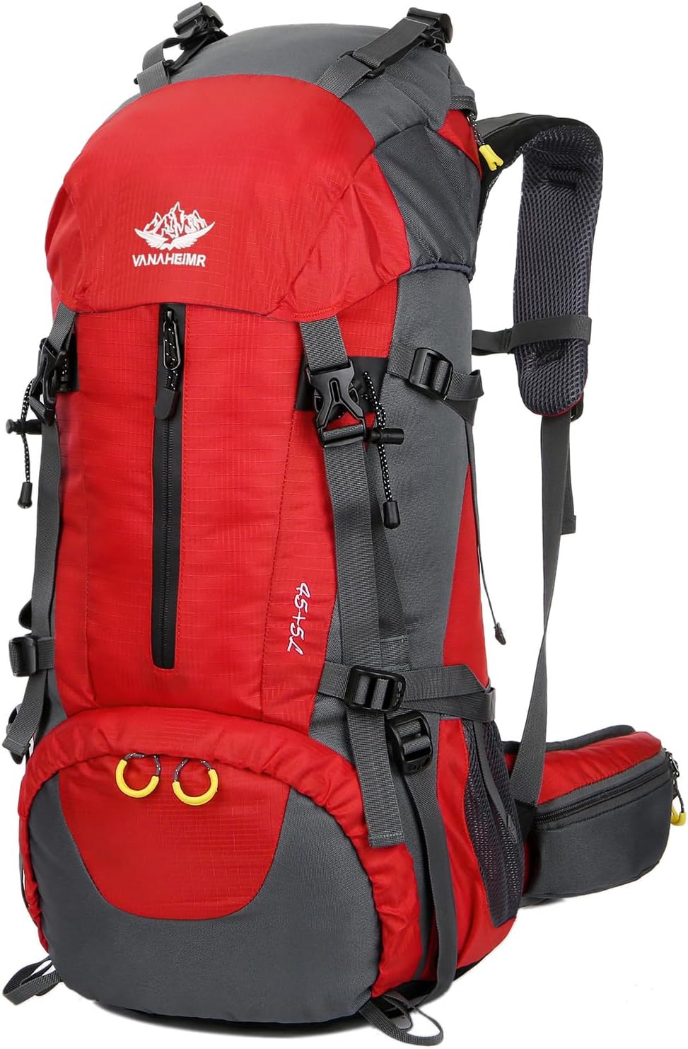 50L Hiking Backpack for Men with Rain Cover - Lightweight Travel Gear