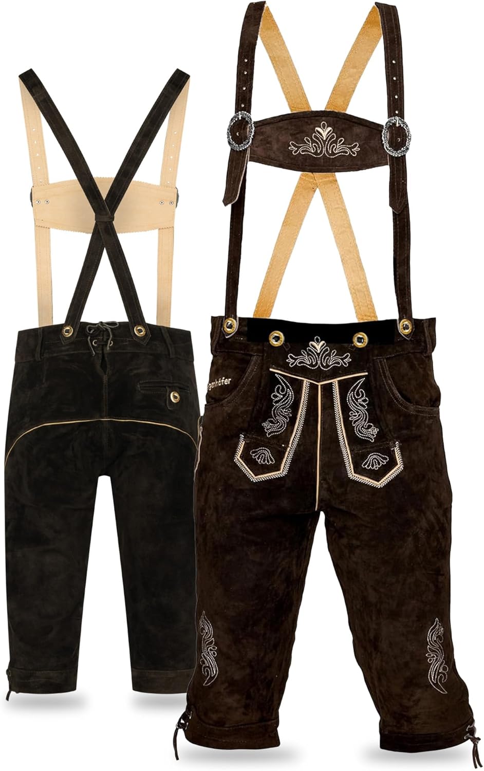 Authentic German Bavarian Lederhosen for Oktoberfest Fun