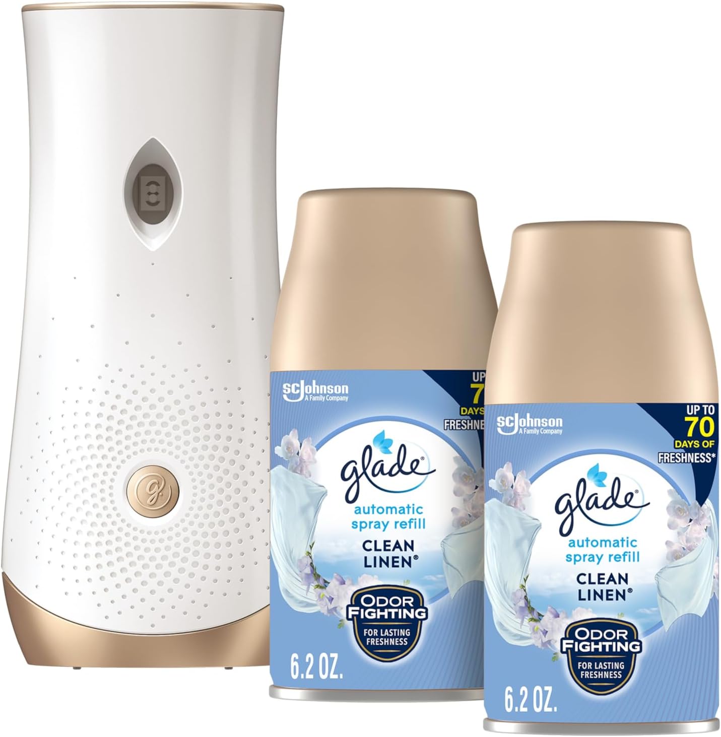 Glade Automatic Spray Refill and Holder Kit for Fresh Air