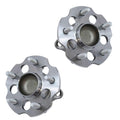 TRQ Rear Wheel Bearing & Hub Assembly Set for Toyota Prius
